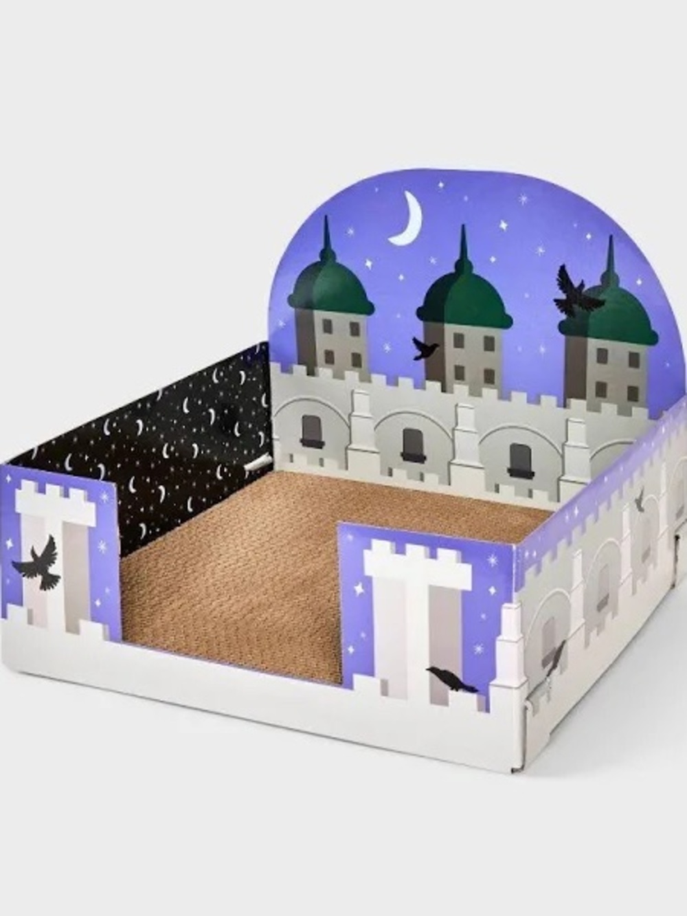 Boots & Barkley Castle-Themed Cat Scratcher